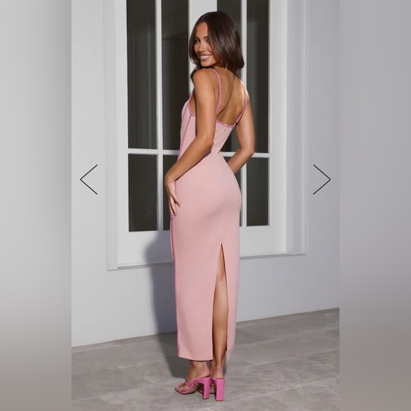 Pink Maxi Dress by Hello Molly - Picture 3 of 6